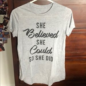 She Believed She Could So She Did T-shirt